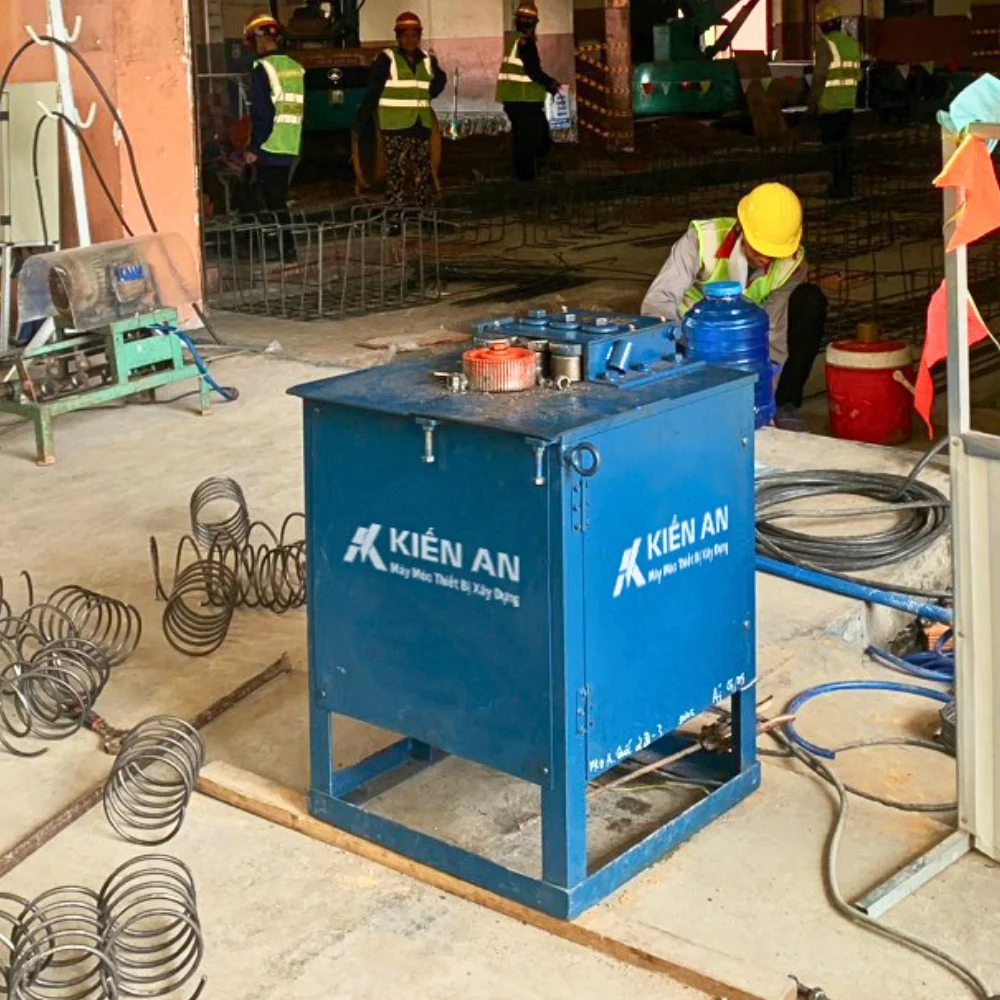 máy uốn tròn sắt toyo r22 bàn giao tại Đồng Nai