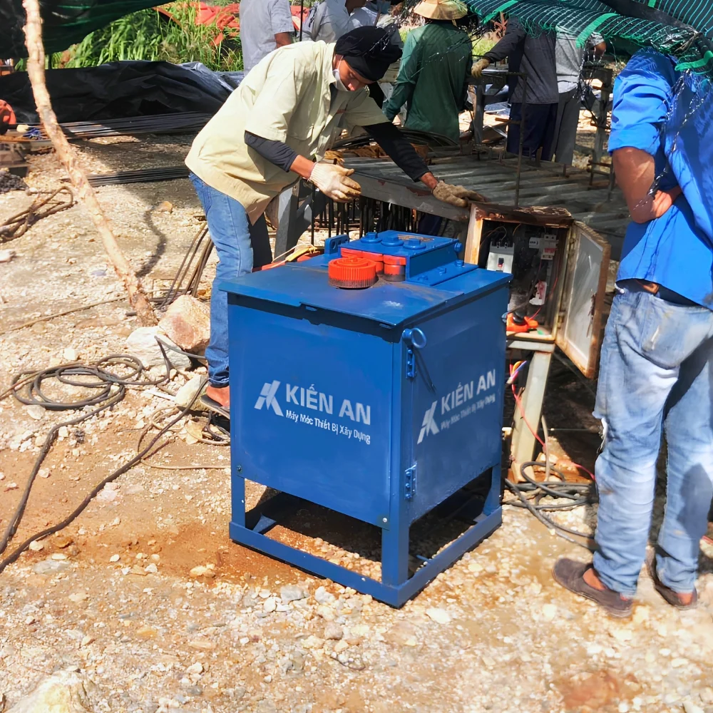 Máy uốn tròn sắt TOYO R22 bàn giao tại Kiên Giang