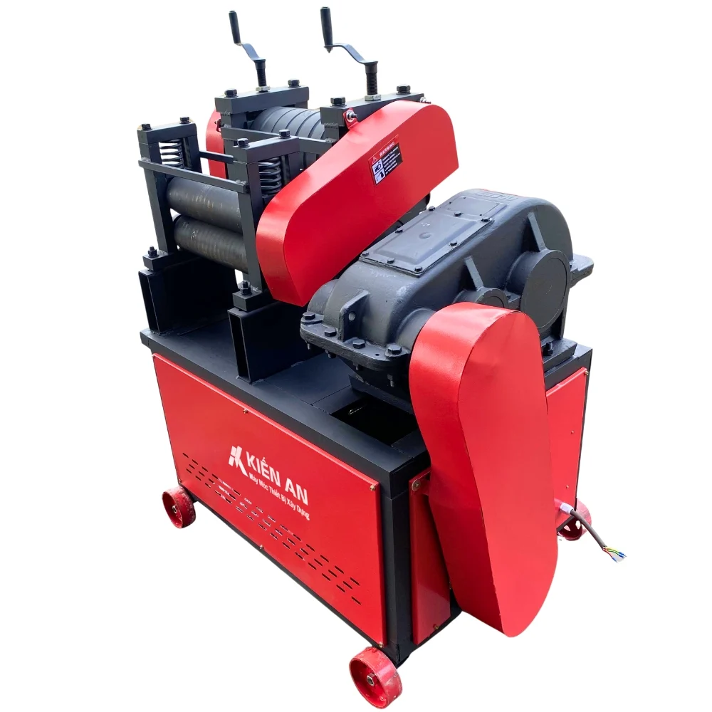 Máy duỗi sắt phế liệu KL616C tại kho Kiến An