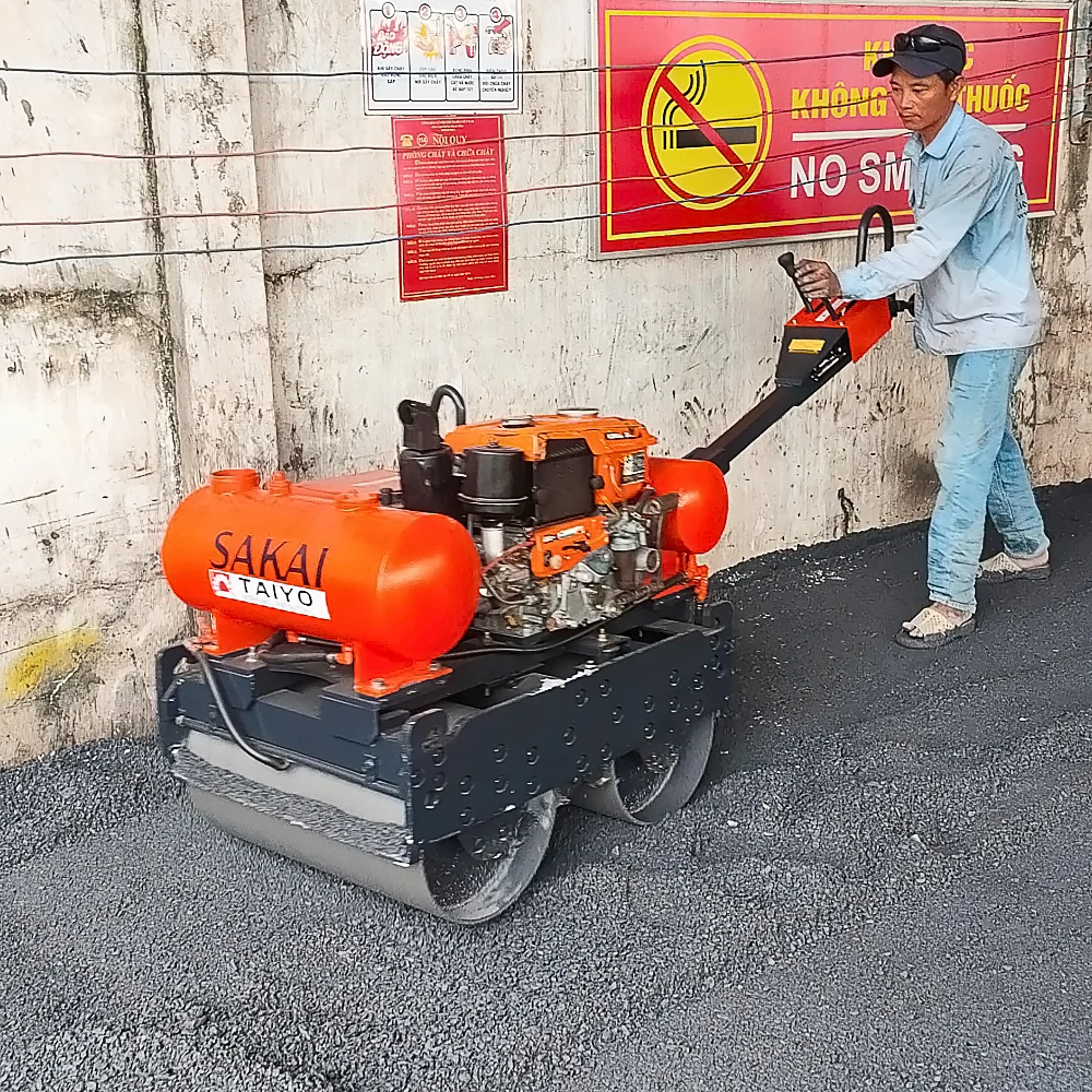 Giao thuê xe lu dắt tay Sakai Nhật Bản tại TPHCM