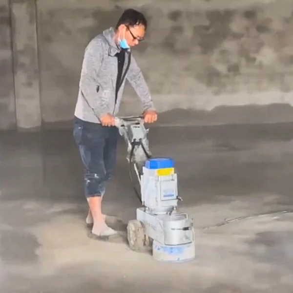 Máy mài sàn giúp đánh bóng nền bê tông cho công trình dân dụng