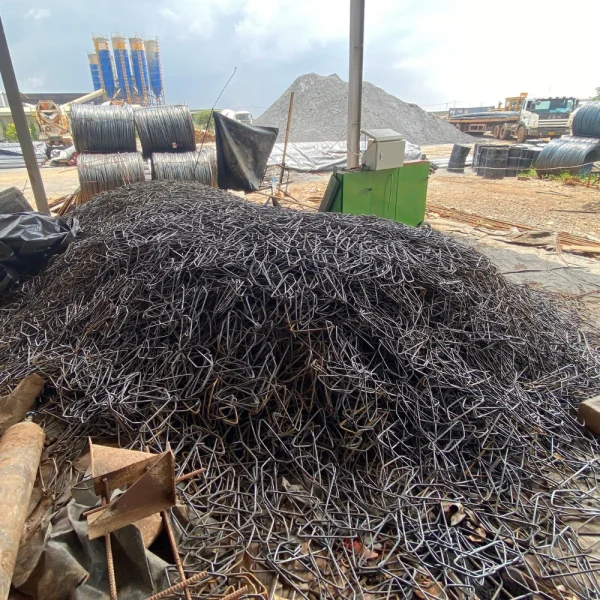 Máy bẻ đai sắt phi 6-8mm gia công với năng suất cao tại công trình