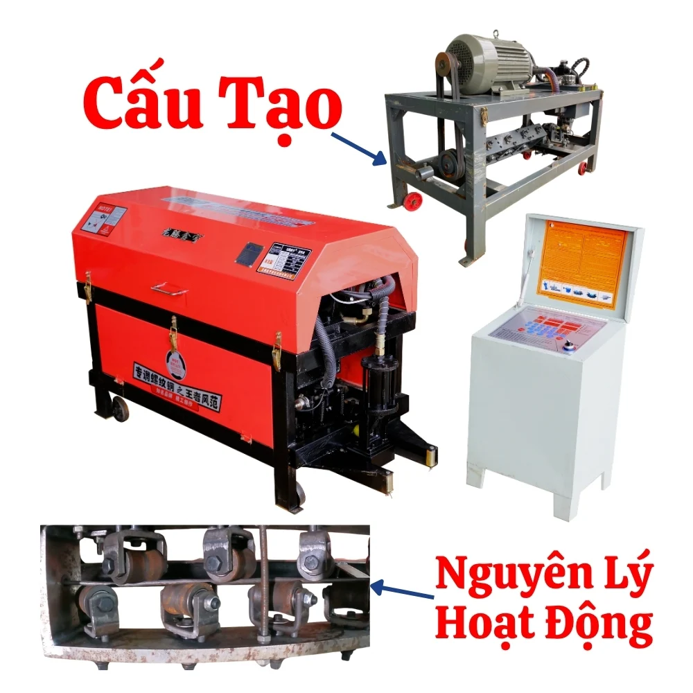 Cấu Tạo, Nguyên Lý Máy Duỗi Cắt Sắt Tự Động Và Các Dòng Phổ Biến